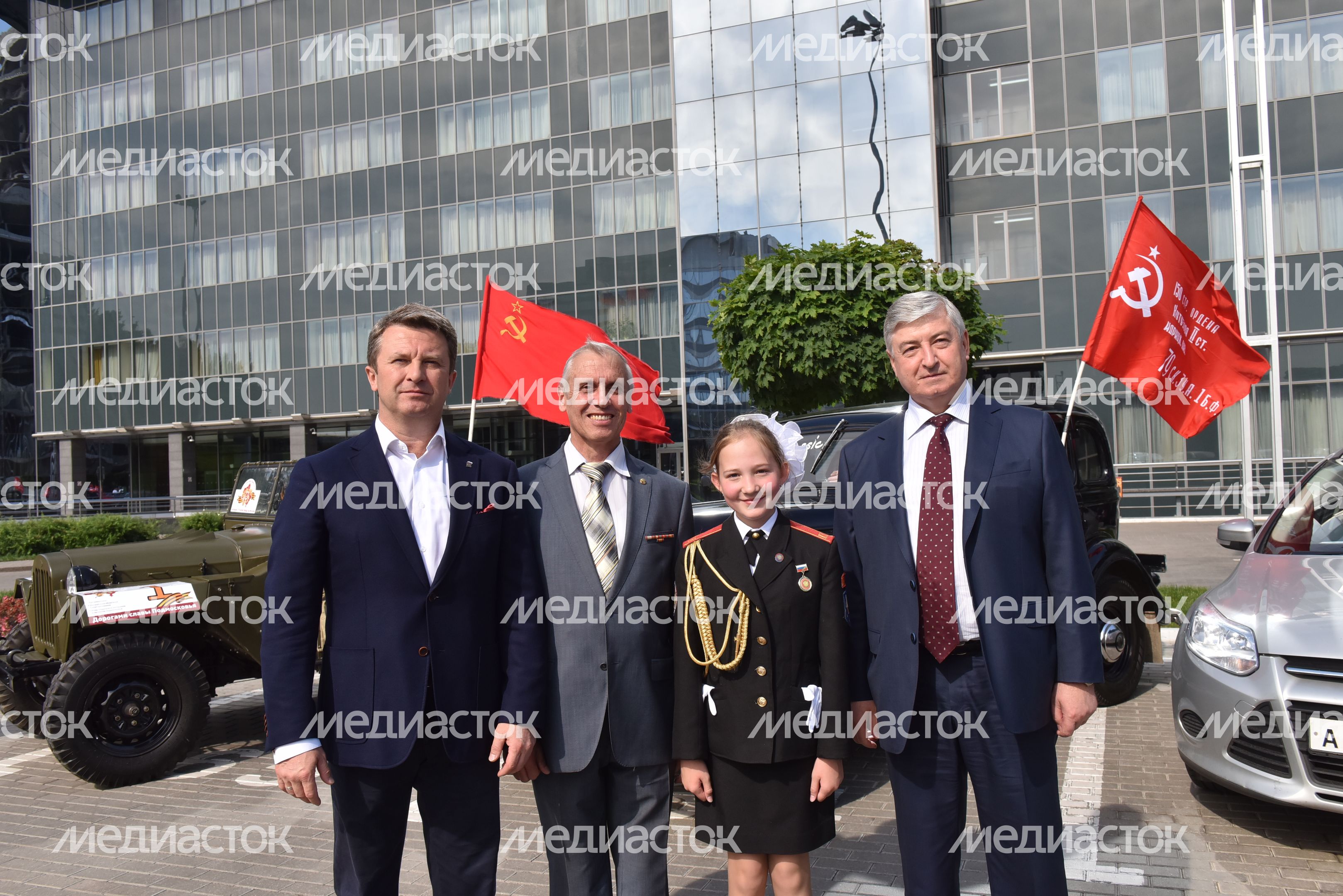 Старт автопробега «Дорогами славы Подмосковья» в Красногорске Старт автопробега «Дорогами славы Подмосковья» в Красногорске
