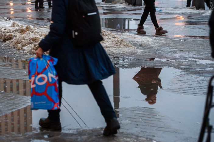 Декабрьская слякоть в Москве
