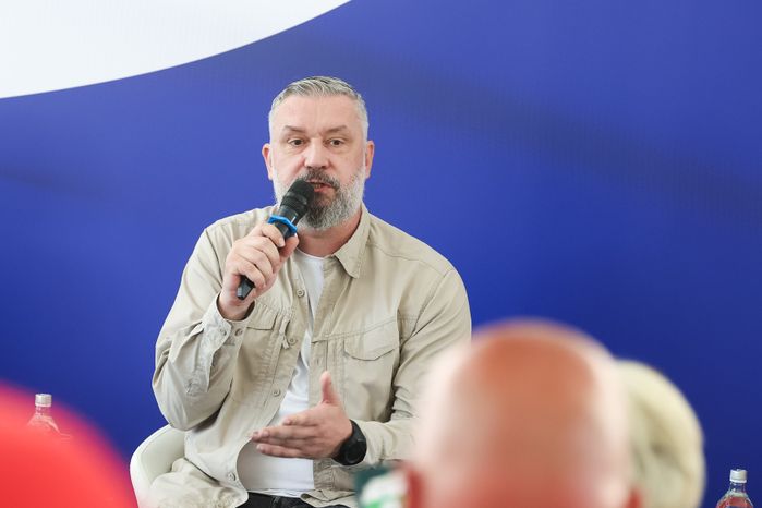 Евгений Кулаков на фестивале регионального движения "Волонтеры Подмосковья"