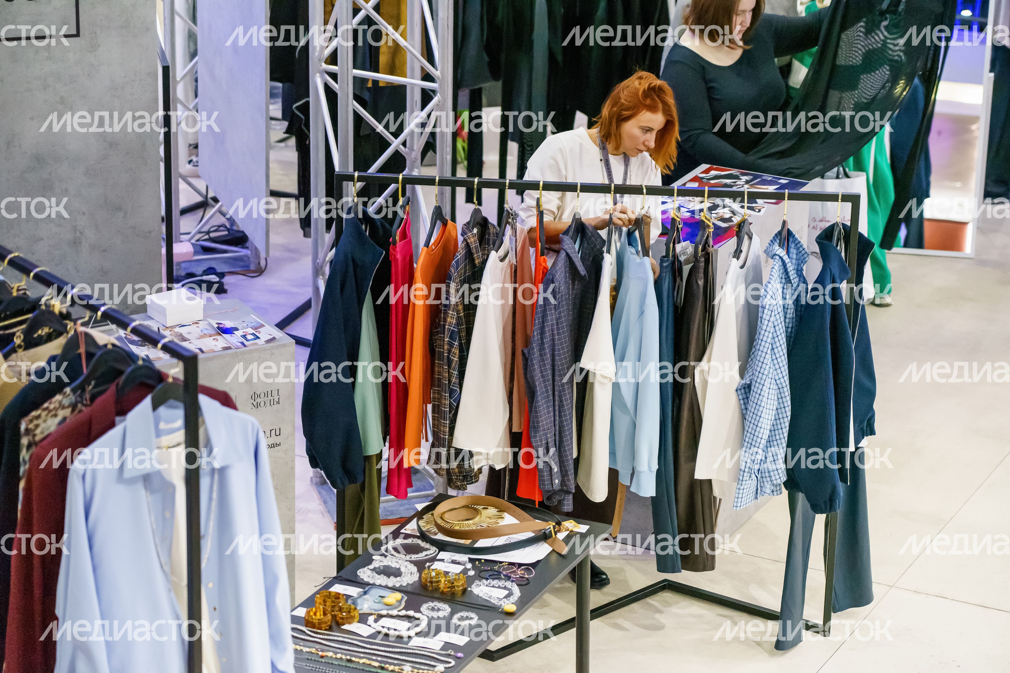 Маркет Московской недели моды в ЦВЗ «Манеж»