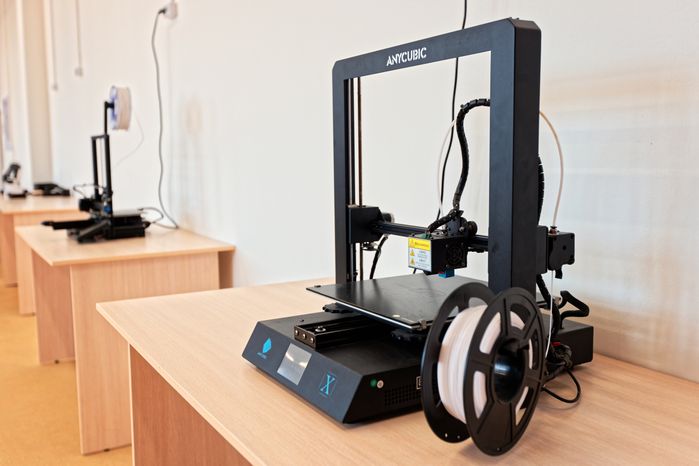3D-принтер в IT-кубе в школе «Лидер» в Химках