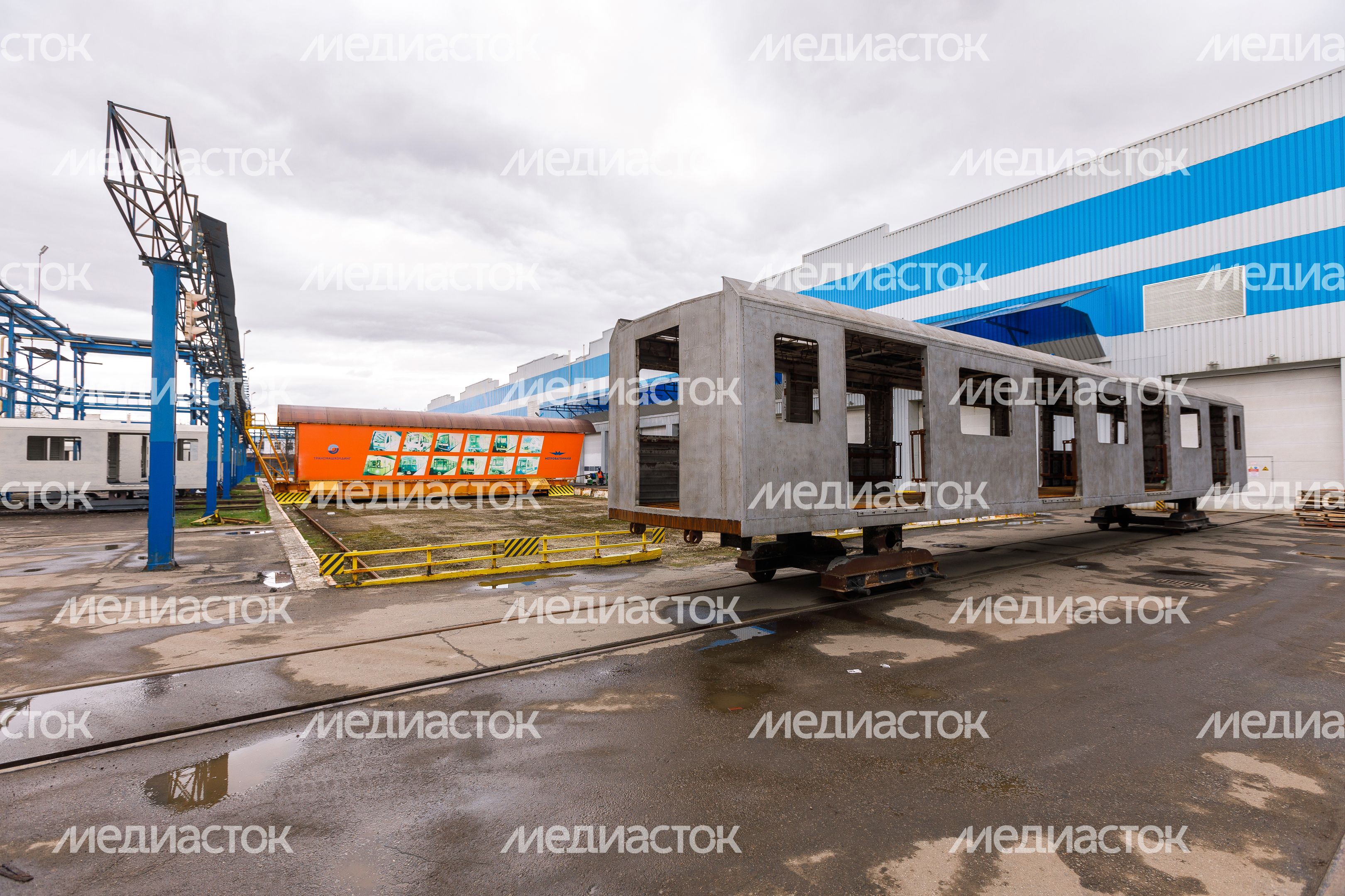 Машиностроительный завод "Метровагонмаш" в Мытищах