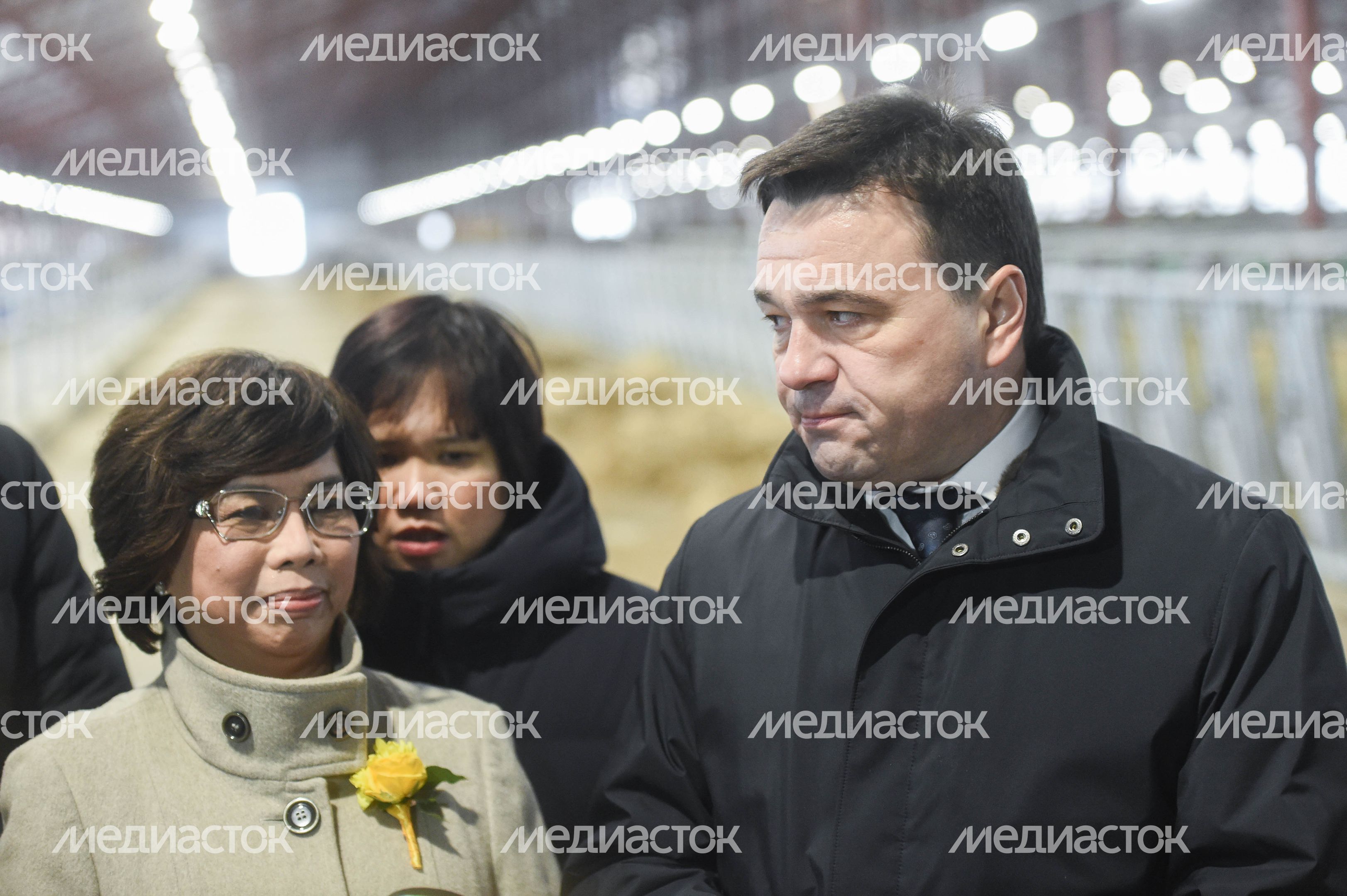 Открытие нового молочного комплекса TH True Milk в Подмосковье, 2 часть