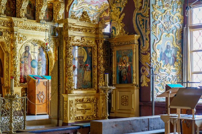 Сергиев Посад. Свято-Троицкая Сергиева лавра. Зима