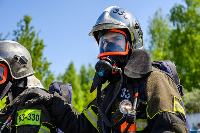 Соревнования спасателей в Ногинске Богородского округа