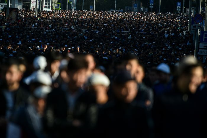 Общая утренняя молитва по случаю праздника Курбан- Байрам( Ид Ал Адха)