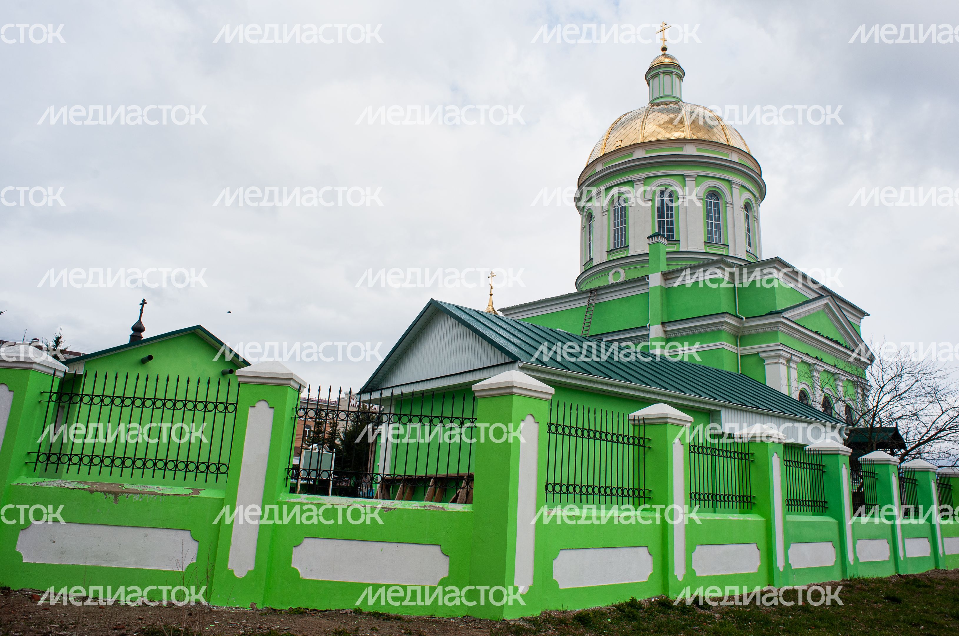 Весенние виды города Озёры