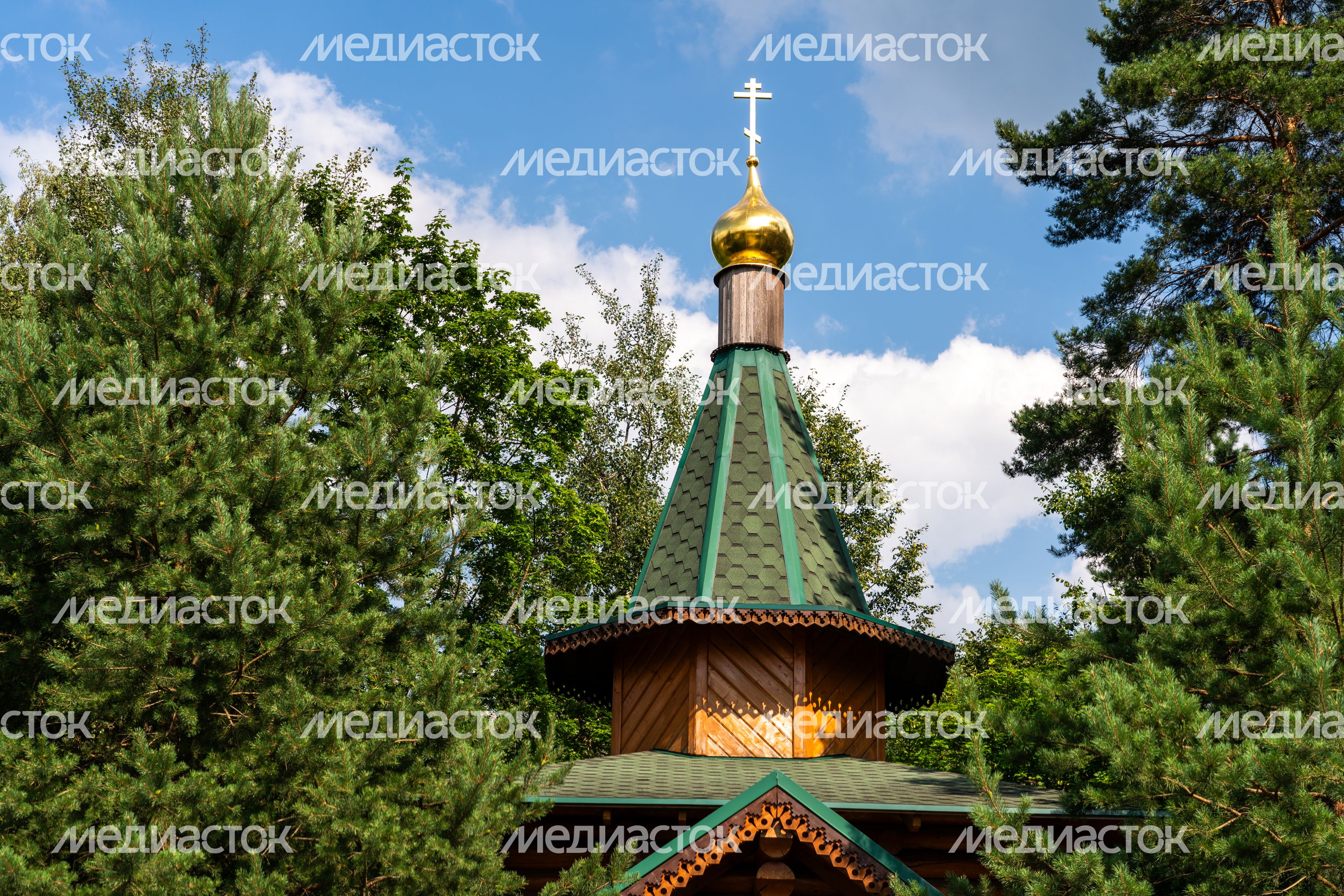 Храм-часовня преподобной Анастасии Нижегородской в поселке Горки-10 Одинцовского округа Храм-часовня преподобной Анастасии Нижегородской в поселке Горки-10 Одинцовского округа