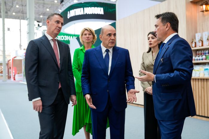 Андрей Воробьев представил  Михаилу Мишустину подмосковные цифровые разработки  в сфере АПК