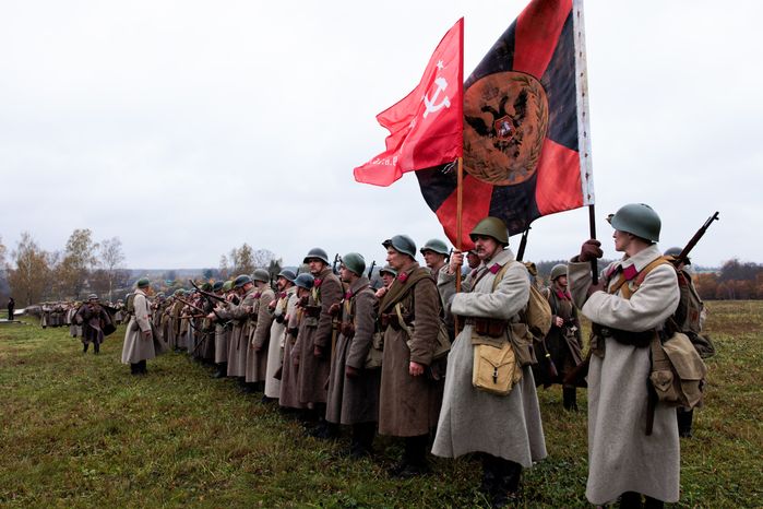 Военно-исторический фестиваль «Москва за нами. 1941 год» на Бородинском поле