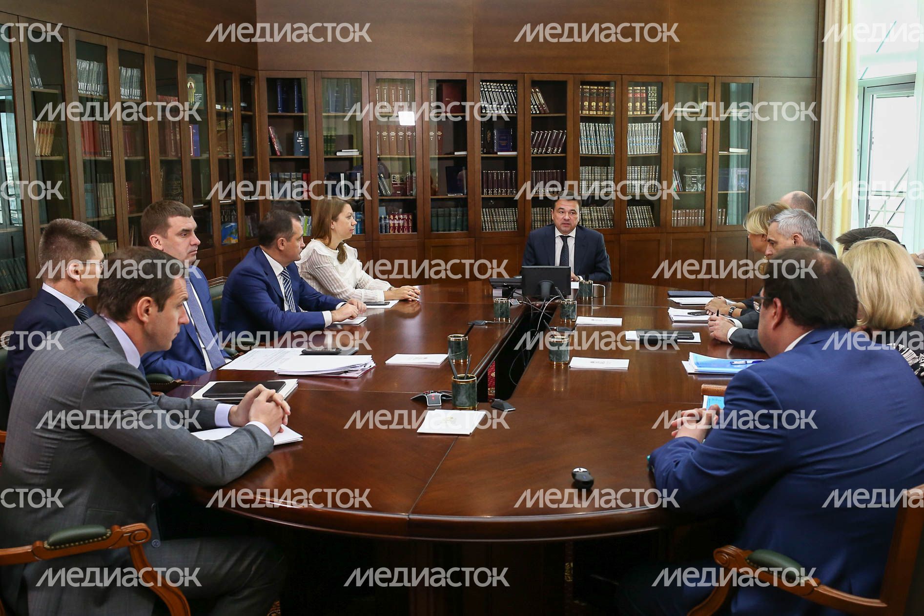 Совещание  губернатора с руководящим составом Правительства Московской области, 18.06.2018