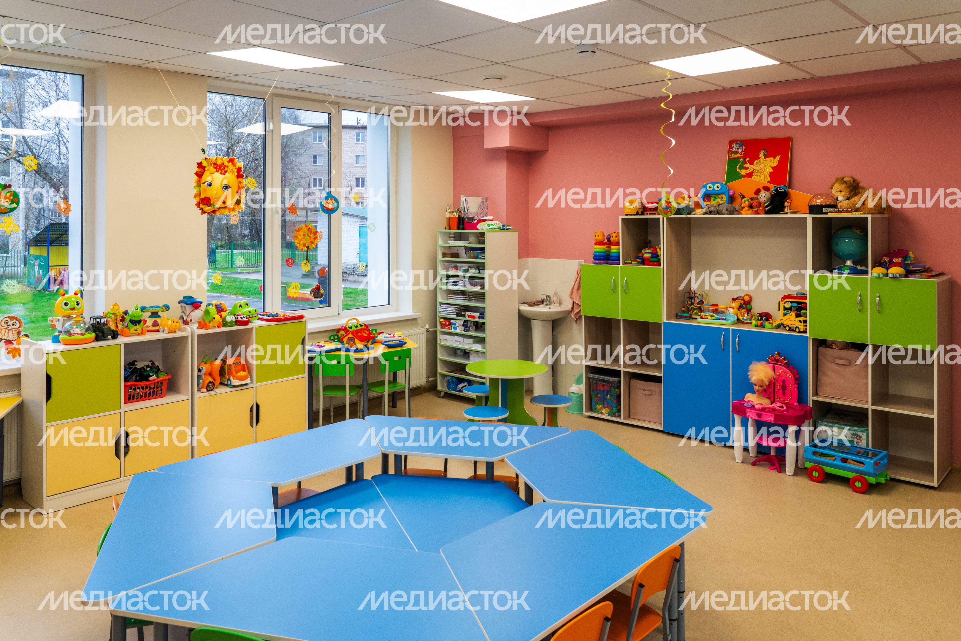 Детский сад №43 Апрелевской СОШ №1 Наро-Фоминского округа после капитального ремонта Детский сад №43 Апрелевской СОШ №1 Наро-Фоминского округа после капитального ремонта