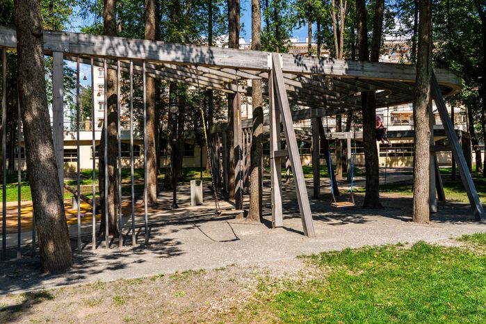 Городской парк культуры и отдыха в городе Звенигород Одинцовского округа