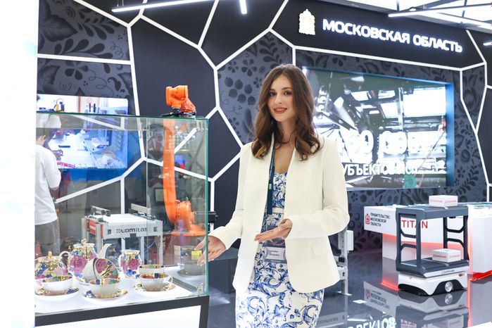 Стенд Московской области на II Совете регионов России и Узбекистана