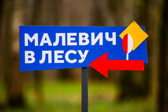 Новый маршрут «Малевич в лесу» в парке Малевича