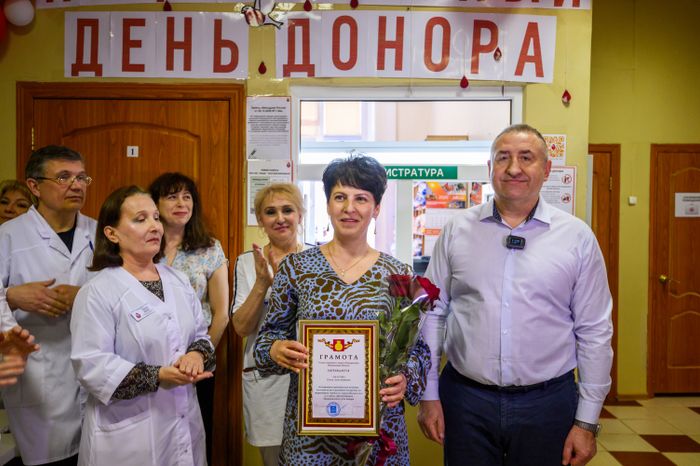 День донора в Московском областном центре крови в Воскресенске