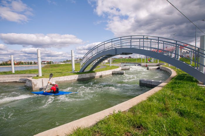 Сергиев Посад. Комплекс сооружений для гребного слалома в пос. Богородское