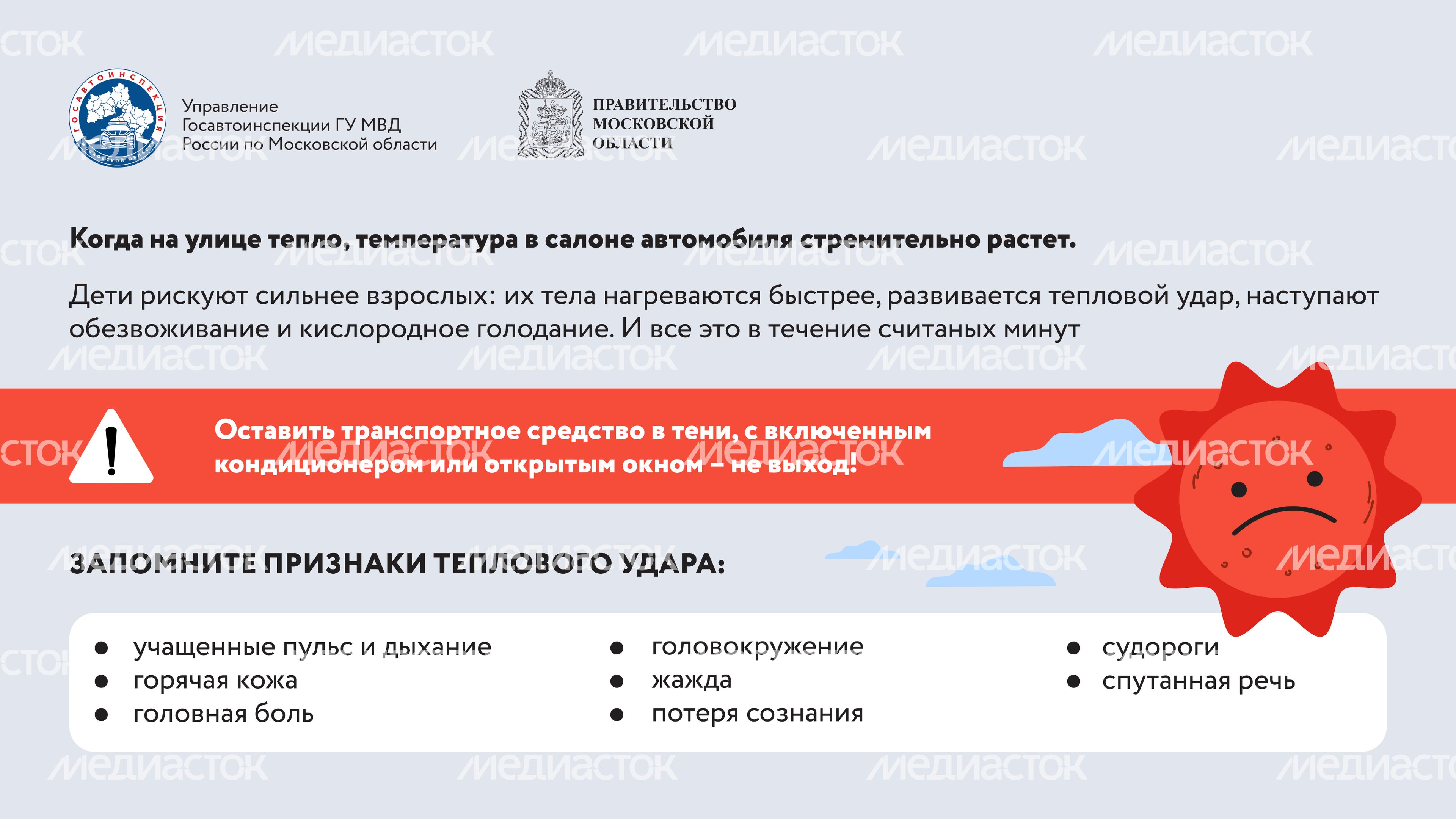 Малыш один в машине Горизонталь 04