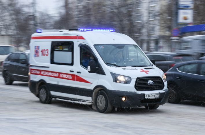 Скорая помощь в Москве зимой