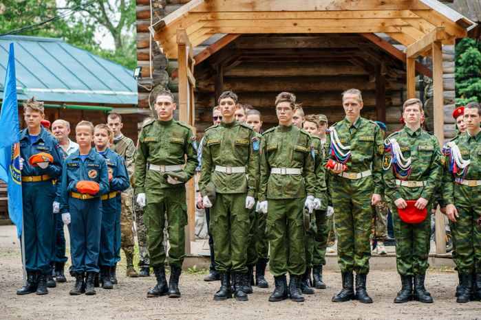 Межрегиональные соревнования воспитанников военно-патриотических клубов «Суворовские сборы» в Раменском