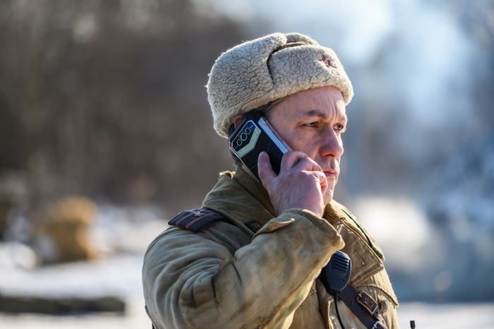 Военно-историческая реконструкция в музее танка Т-34 в Мытищах