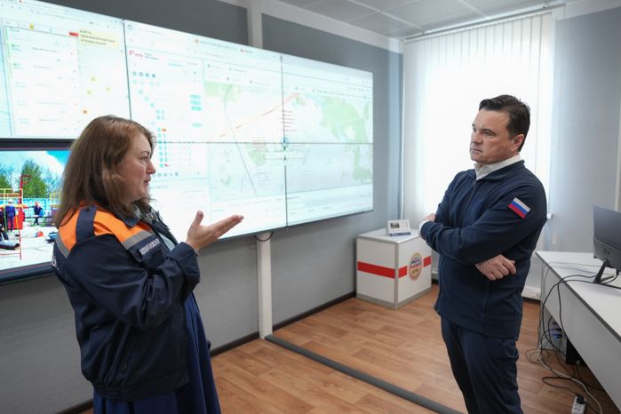 Андрей Воробьев проверил работу МОС АВС в Орехово-Зуеве