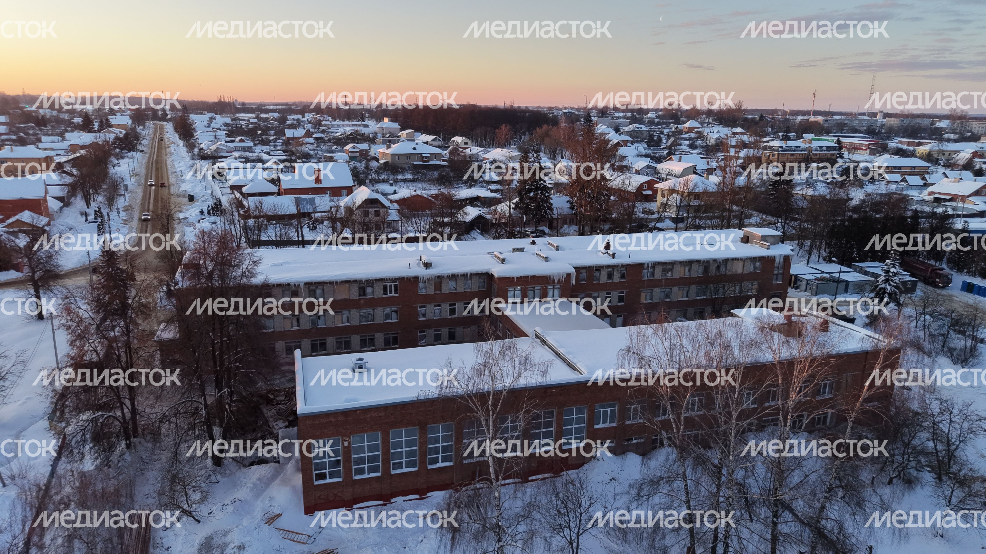 Продолжается капремонт каширской школы №1 им. Александра Выборнова