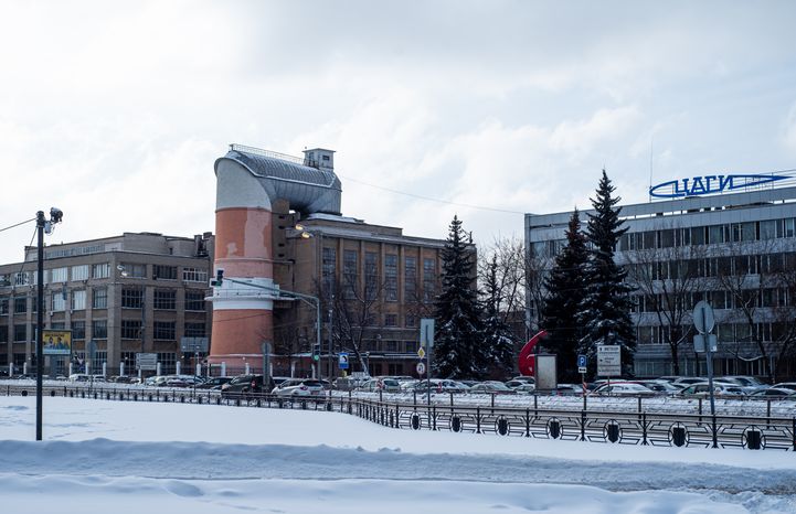 Зимние виды города Жуковский