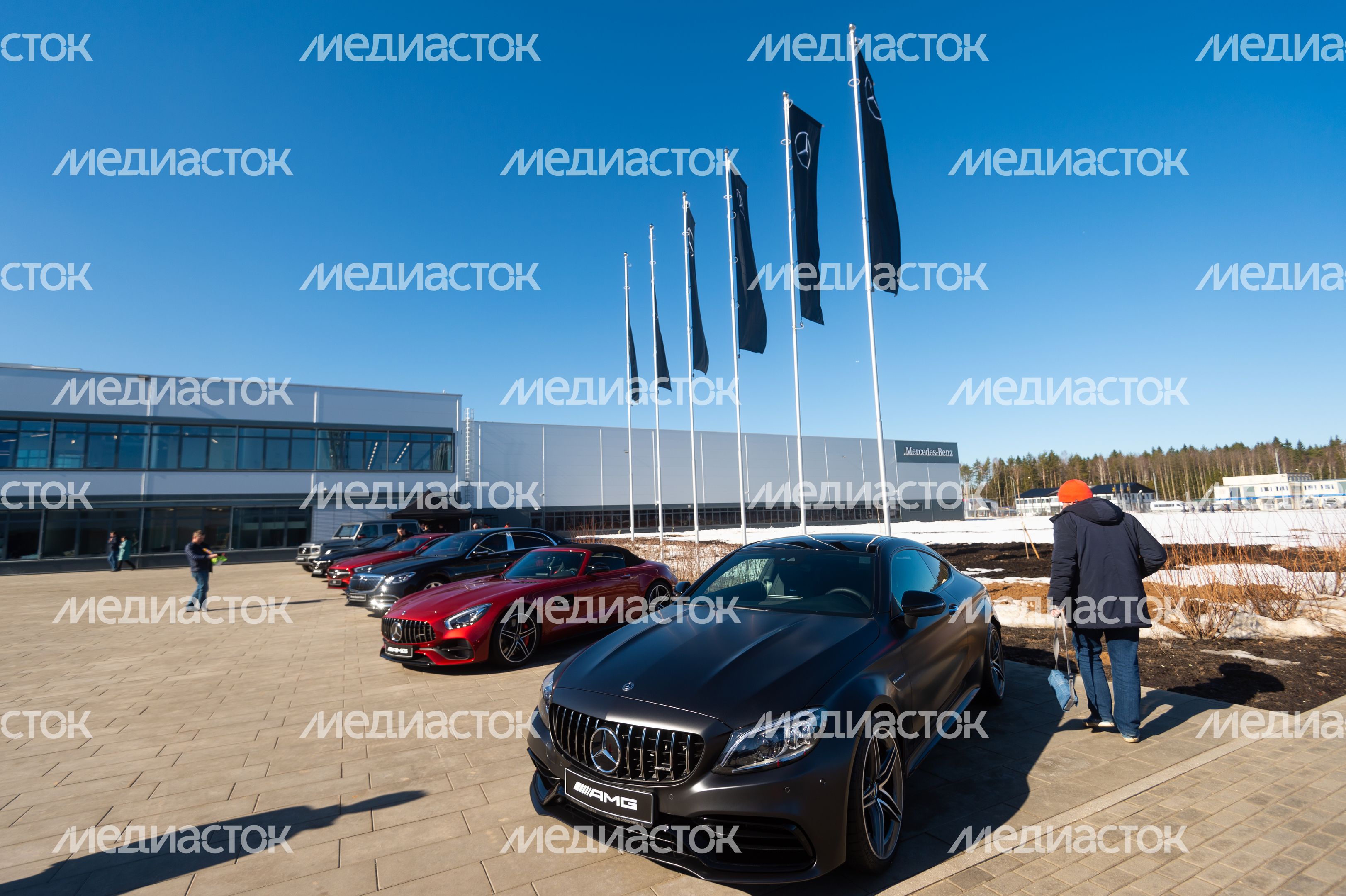 Открытие автомобильного завода Mercedes‑Benz в Подмосковье