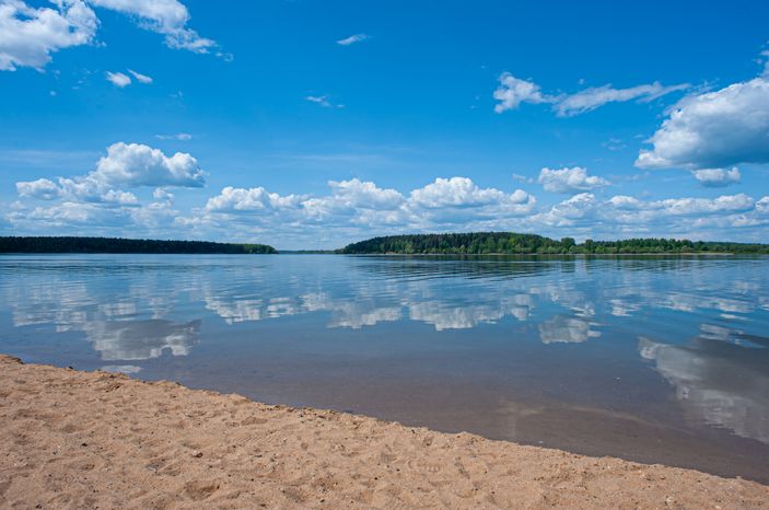 Весенние виды города Руза