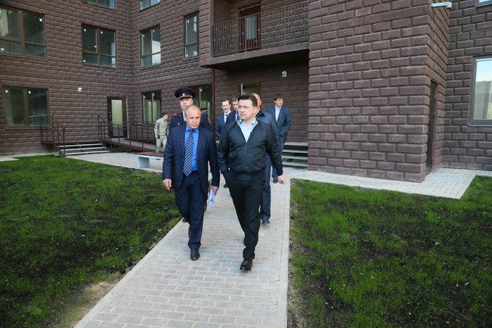 А. Воробьев посетил с рабочим визитом Лобню