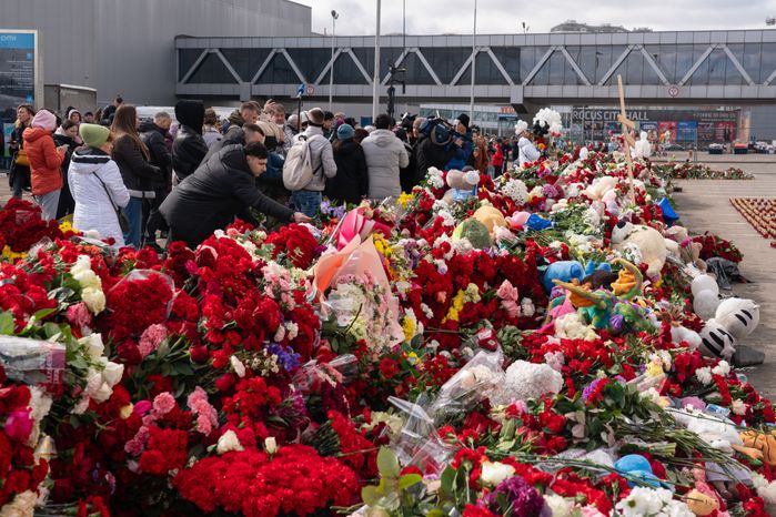 Мемориал памяти погибших в «Крокус Сити Холле» в Красногорске