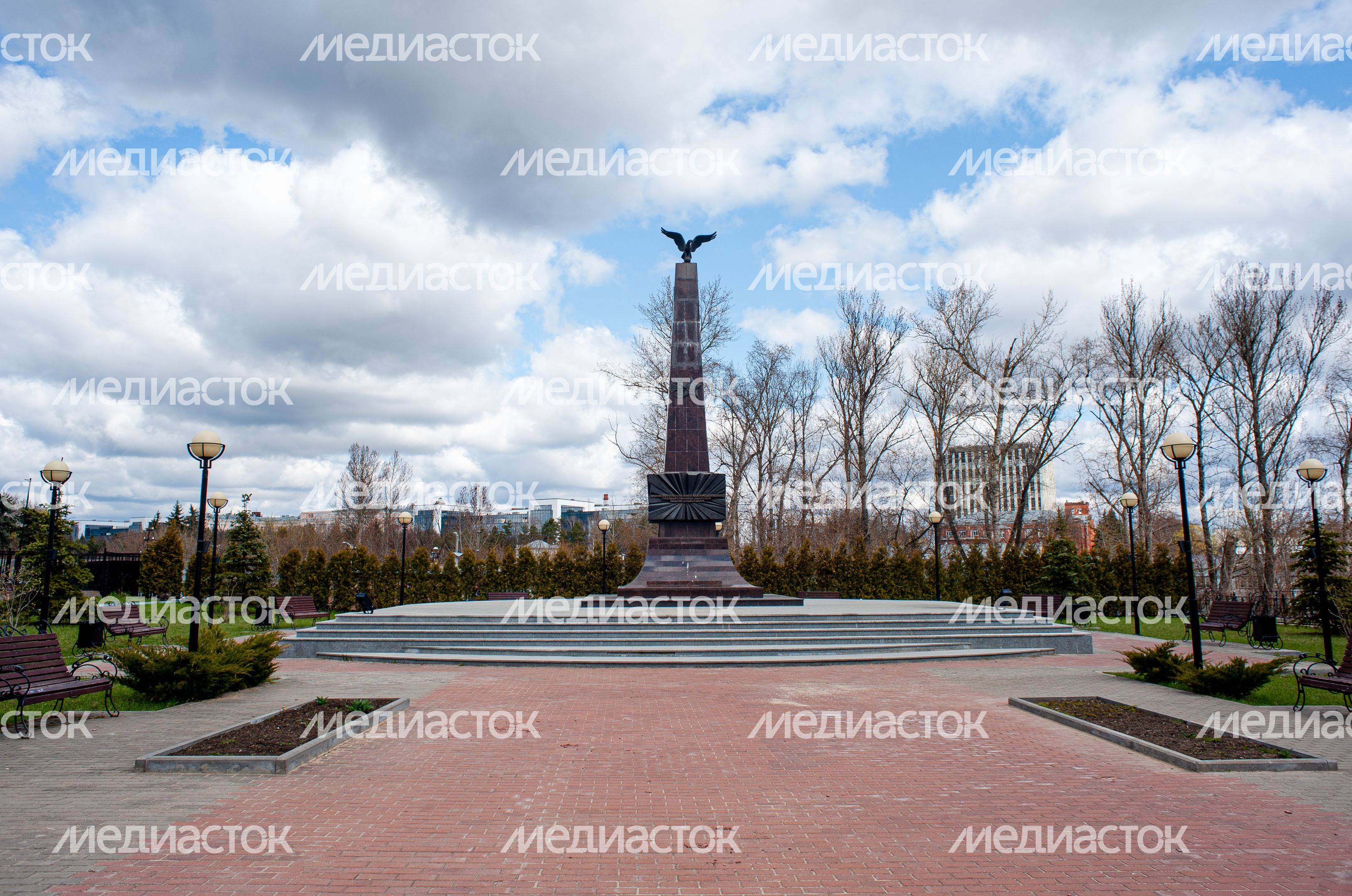 Весенние виды города Фрязино