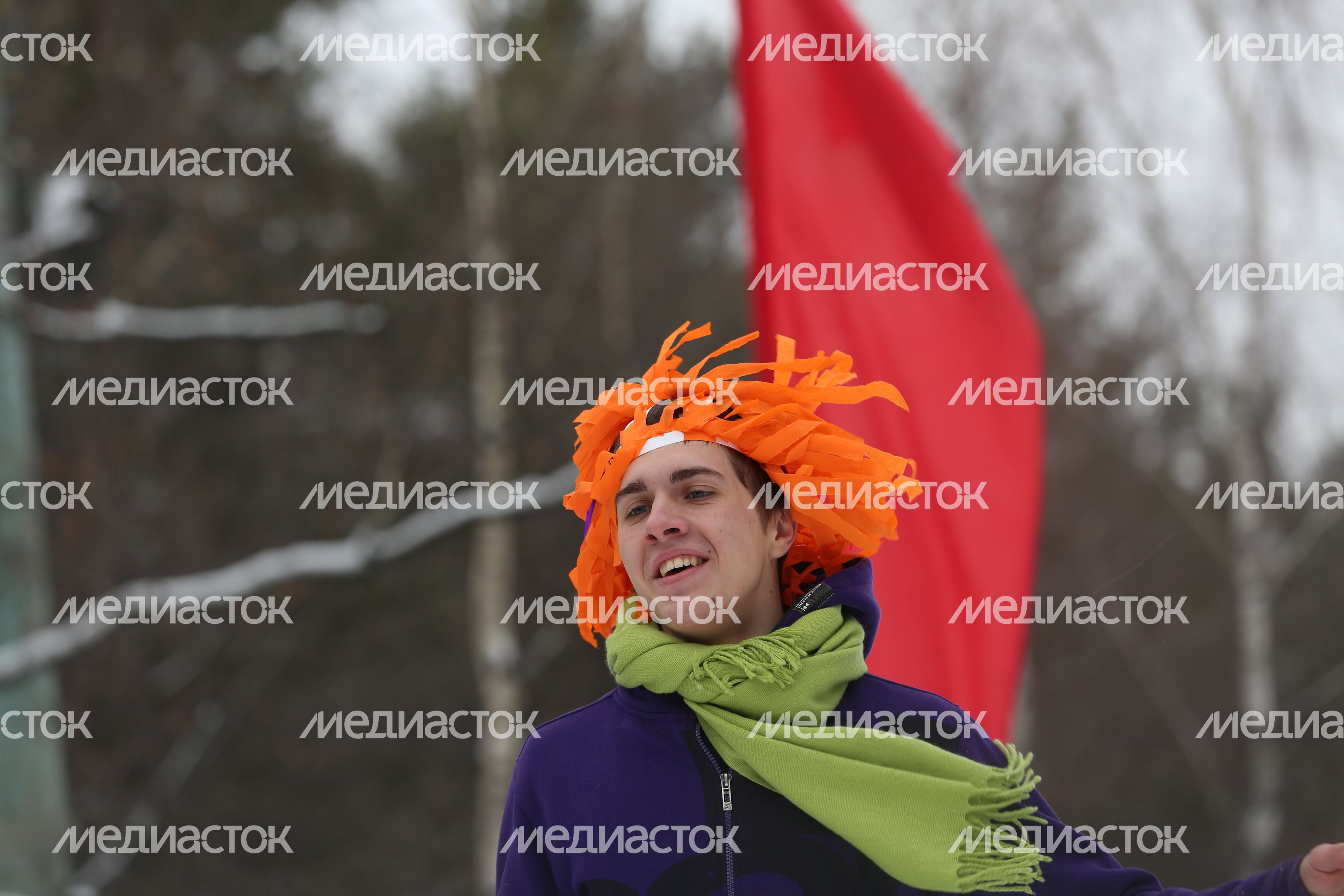 Фестиваль «Battle Сани» в парке «Сокольники» в Москве