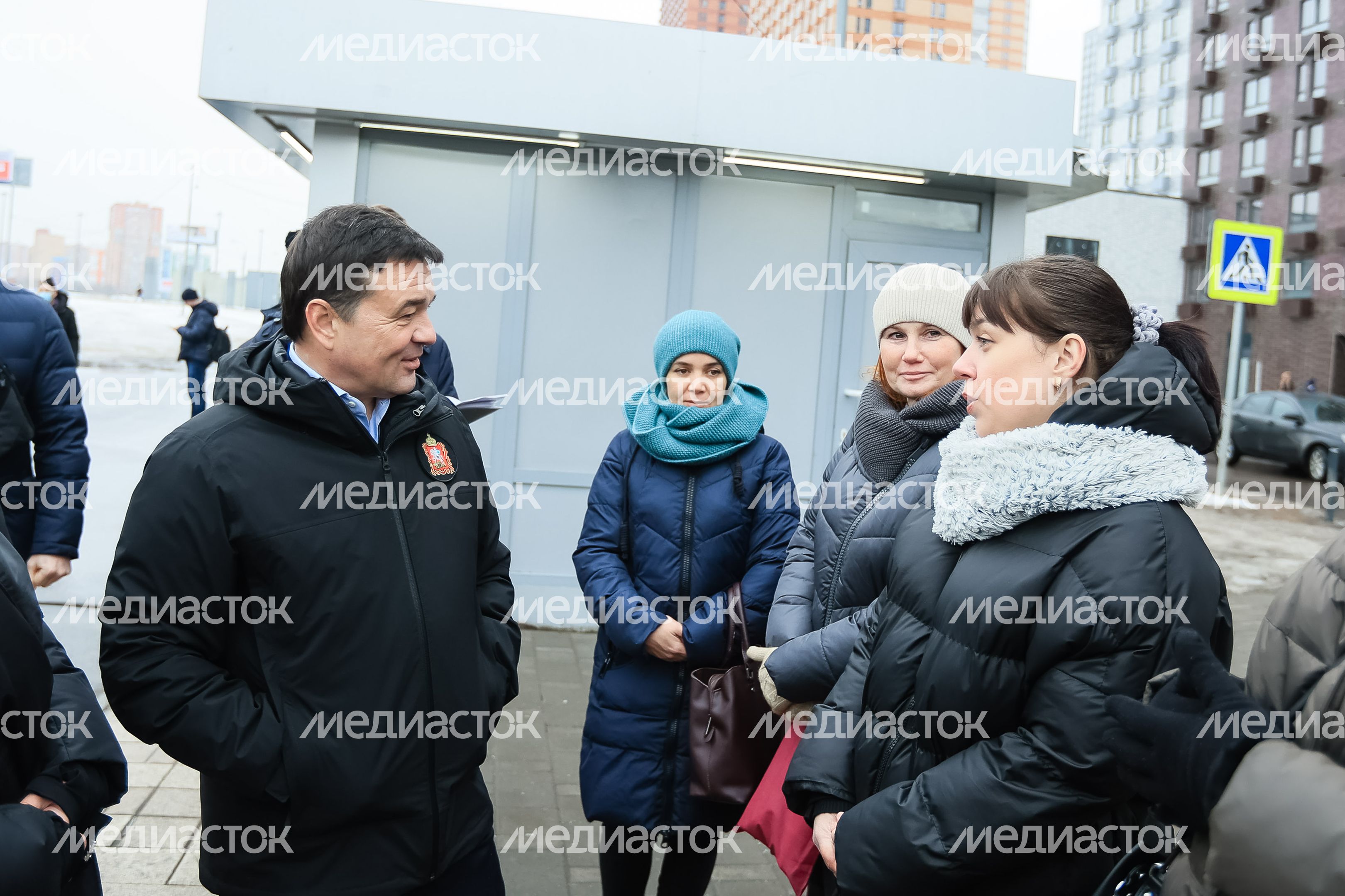 Посещение губернатором пересадочного узла в Котельниках