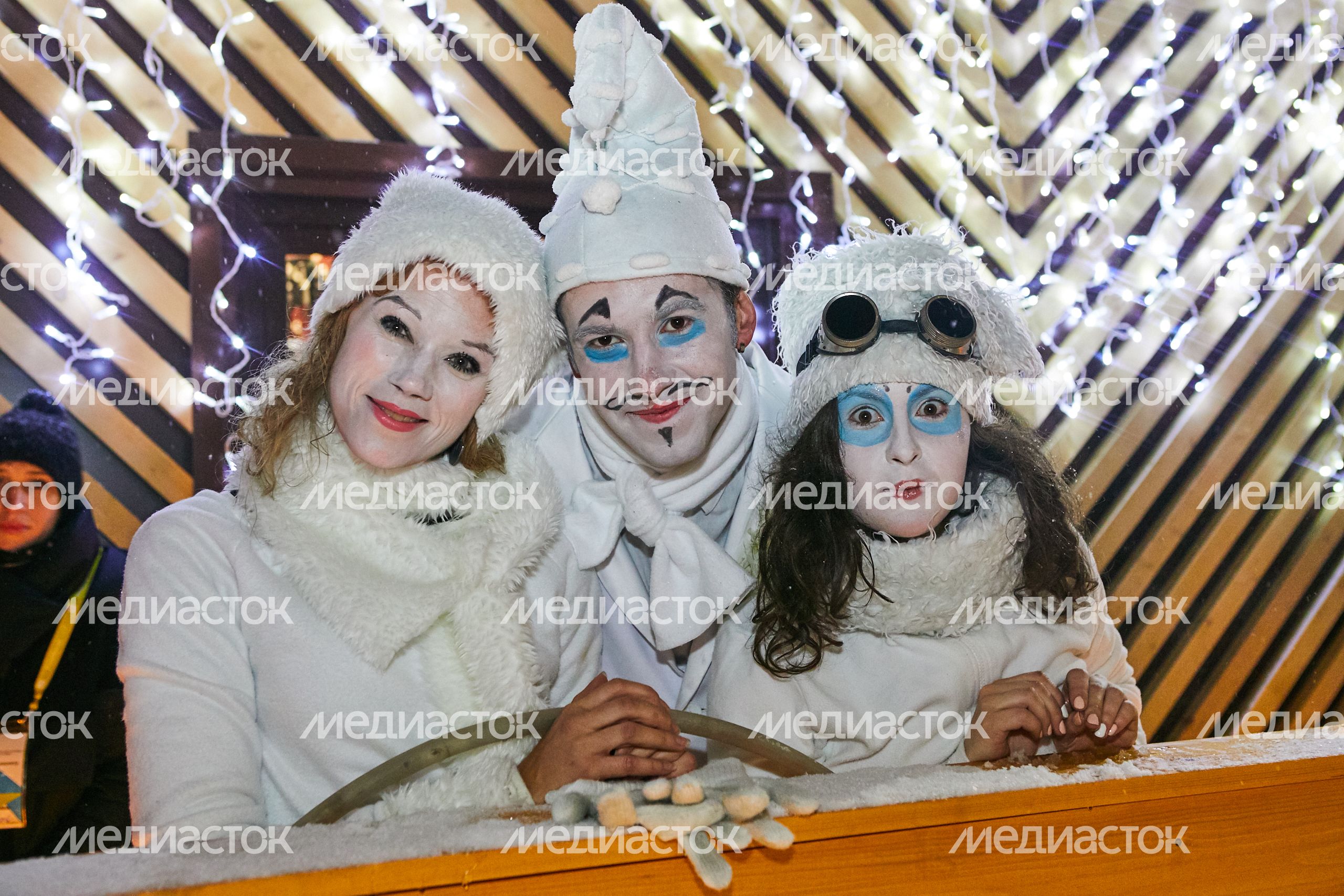 Открытие катка в парке Пехорка в Балашихе