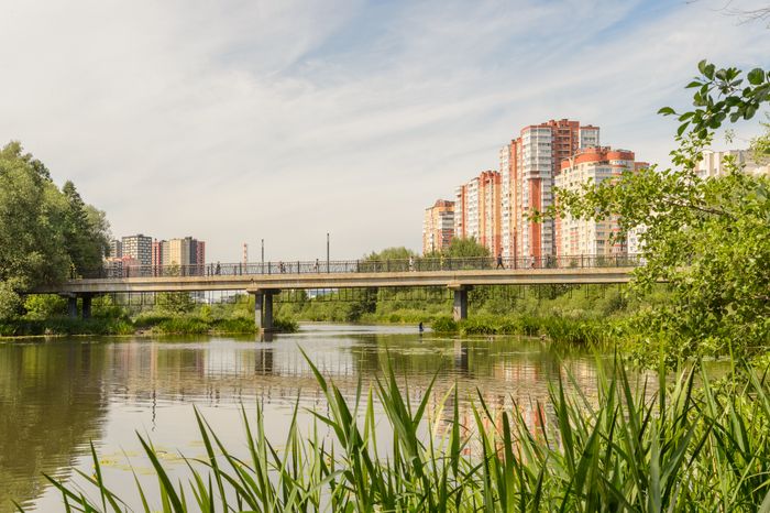 Мост Влюбленных в Балашихе
