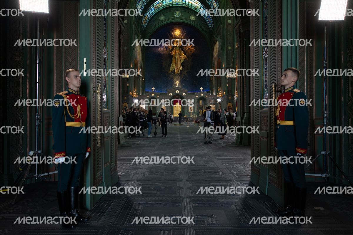 Торжественная церемония освящения Главного храма Вооружённых Сил Российской Федерации