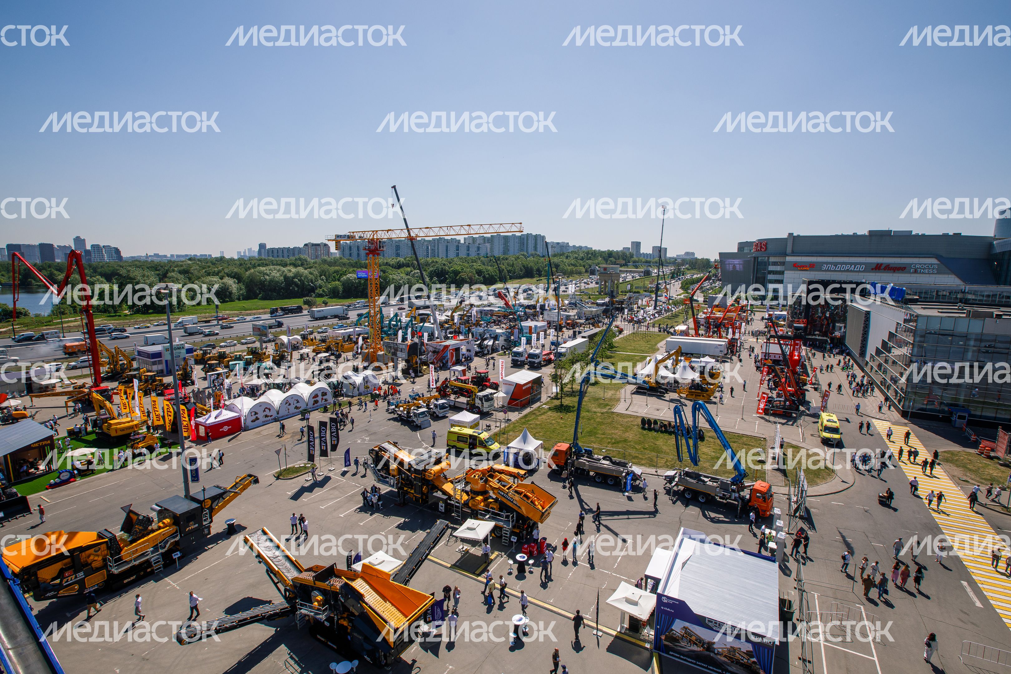 Выставка строительной техники и технологий CTT EXPO в красногорском МВЦ «Крокус Экспо»