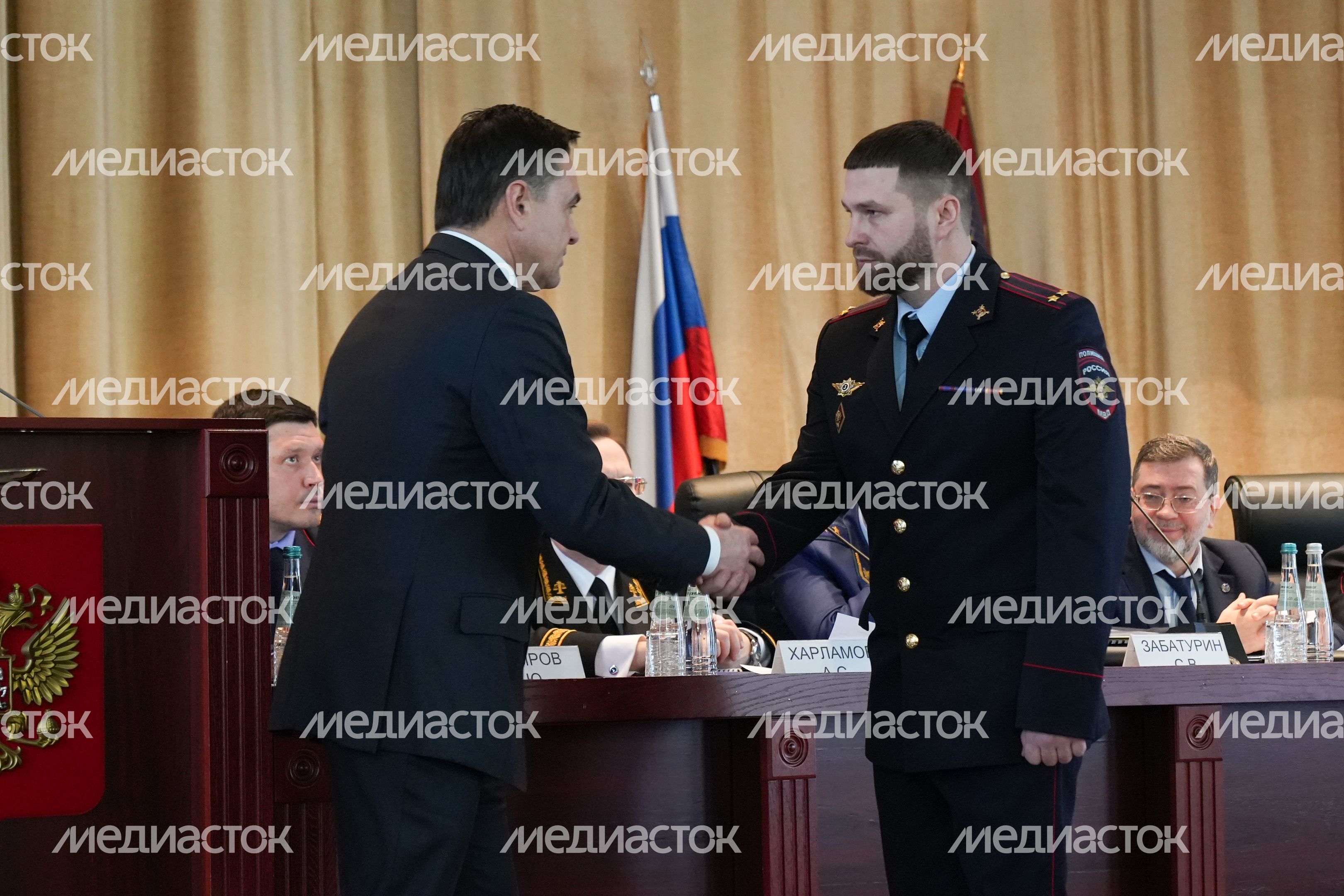 Андрей Воробьев принял участие в заседании коллегии ГУ МВД России по региону Андрей Воробьев принял участие в заседании коллегии ГУ МВД России по региону