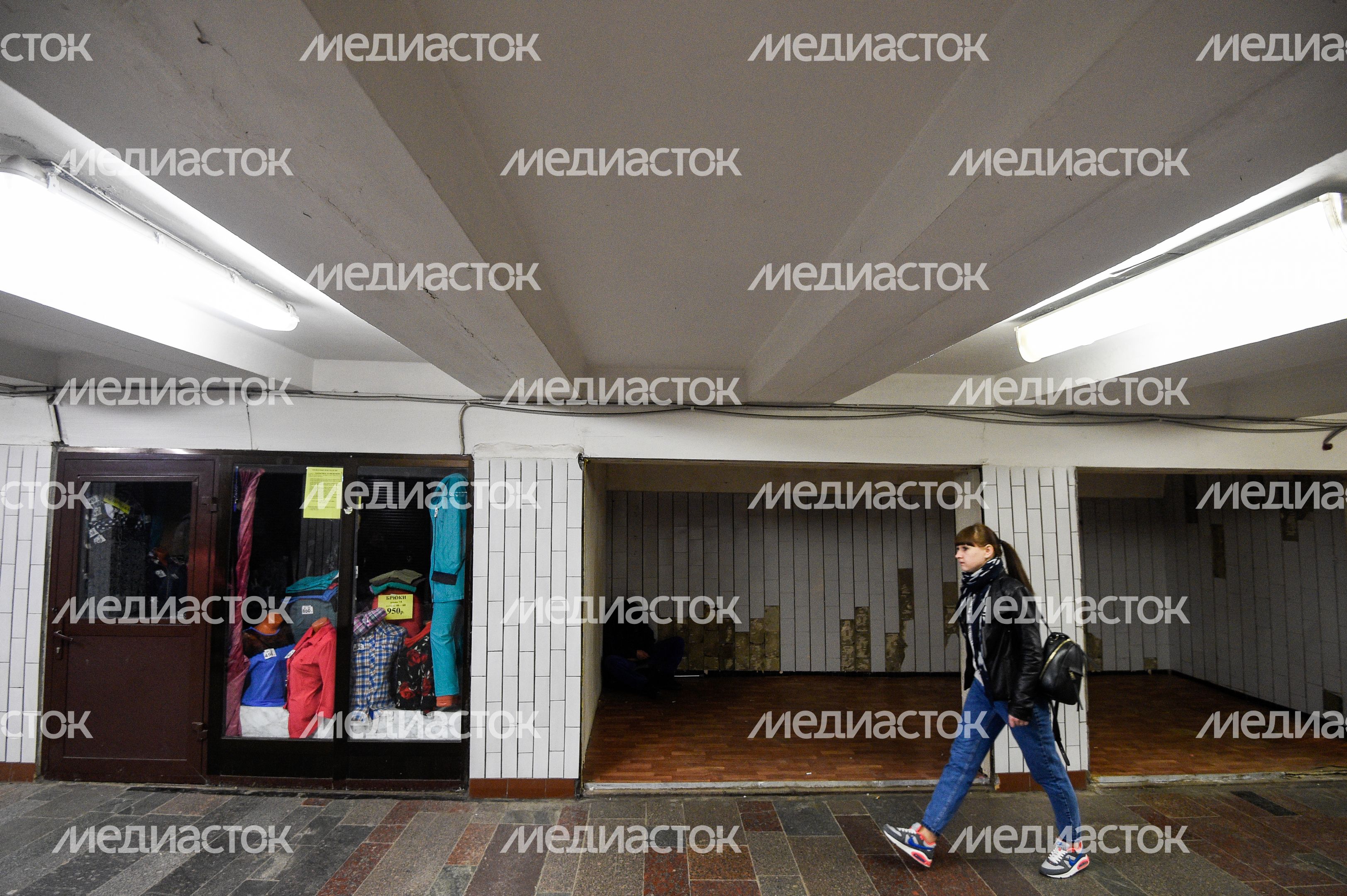 Ликвидация торговых точек в подземных переходах в Москве