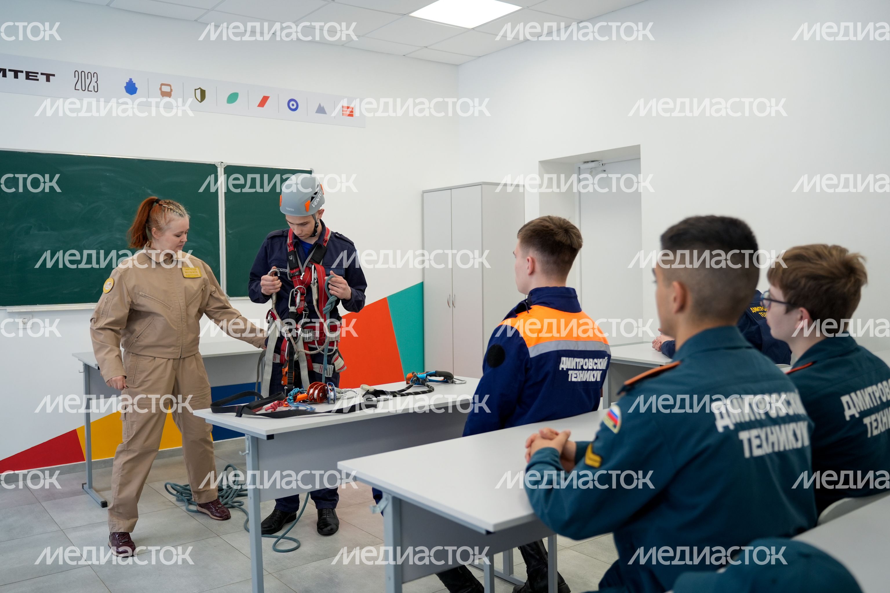 Уникальный медико-спасательный кластер в Дмитровском техникуме Уникальный медико-спасательный кластер в Дмитровском техникуме