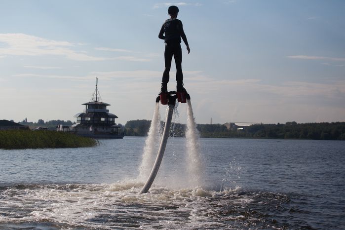 Флайбординг в клубе Moswake
