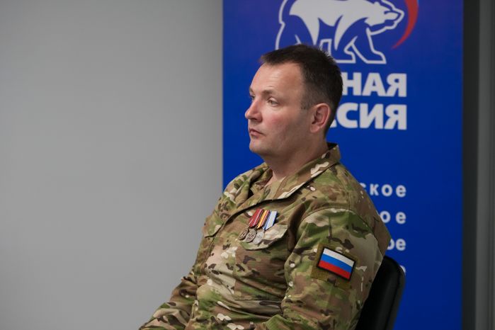 Встреча с участниками СВО - победителями предварительного голосования "Единой России"