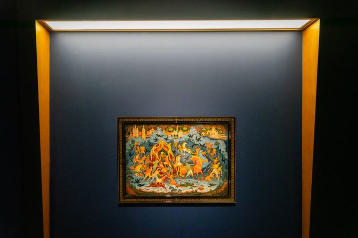 Выставка «Лаки. Большая история в миниатюре: Федоскино, Палех, Мстера и Холуй» в музее «Новый Иерусалим» Истры