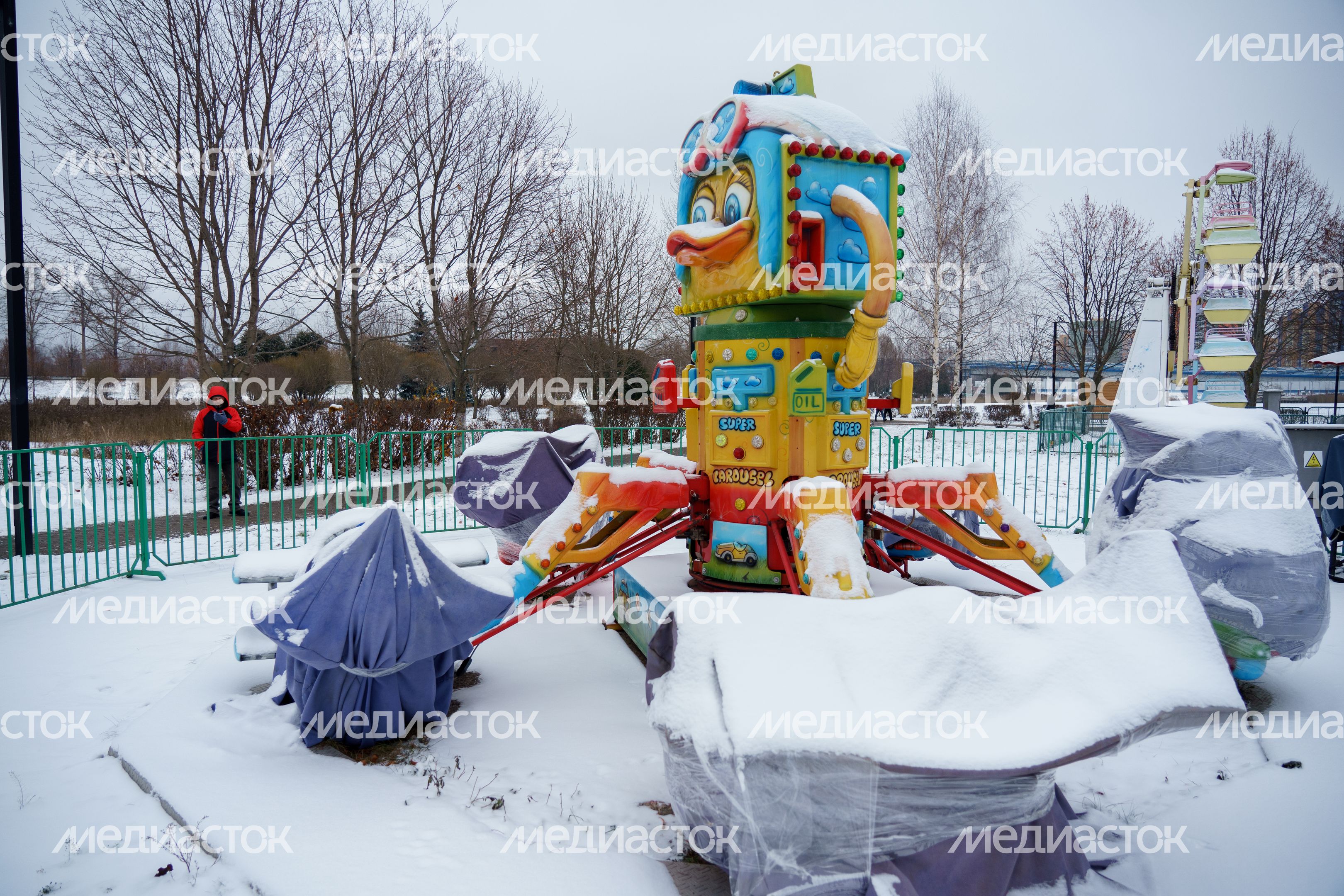 Дубна. Парк семейного отдыха. Зима Дубна. Парк семейного отдыха. Зима