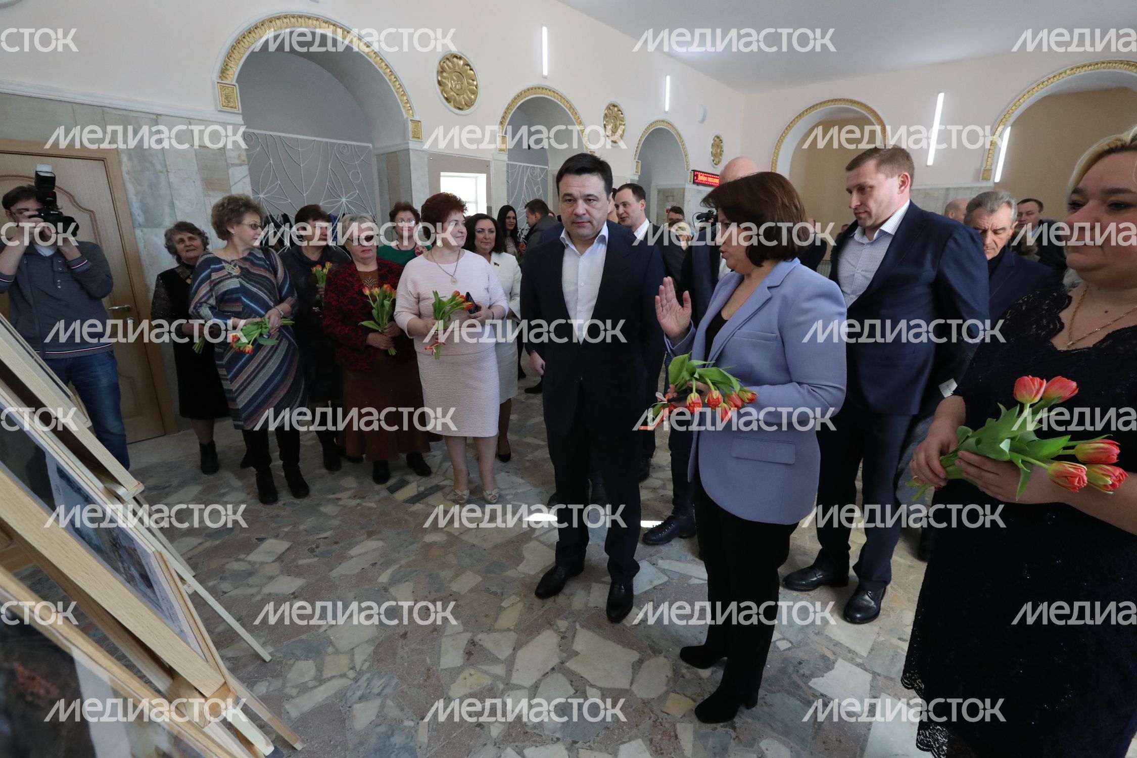 Визит губернатора Подмосковья в городское поселение Вербилки