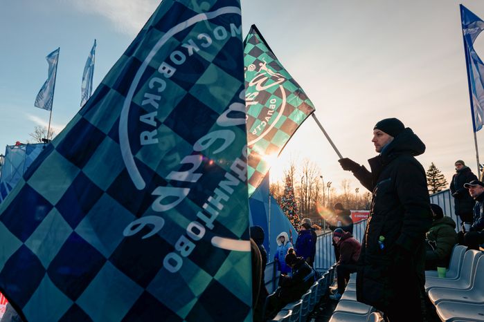 Волейбол на снегу в Одинцово