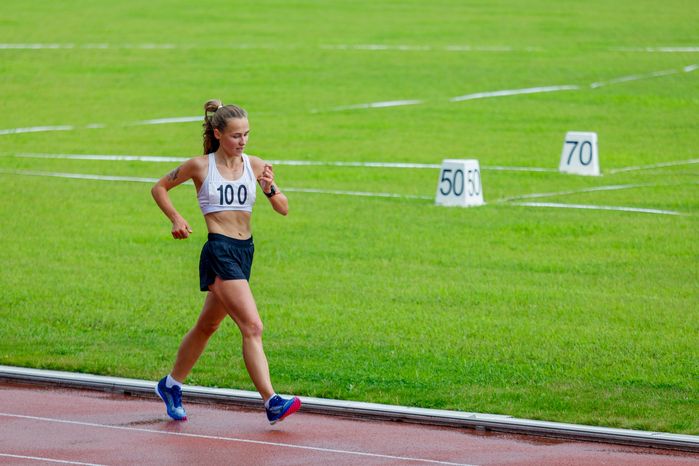 Спортивная ходьба на Чемпионате Московской области по легкой атлетике в Жуковском