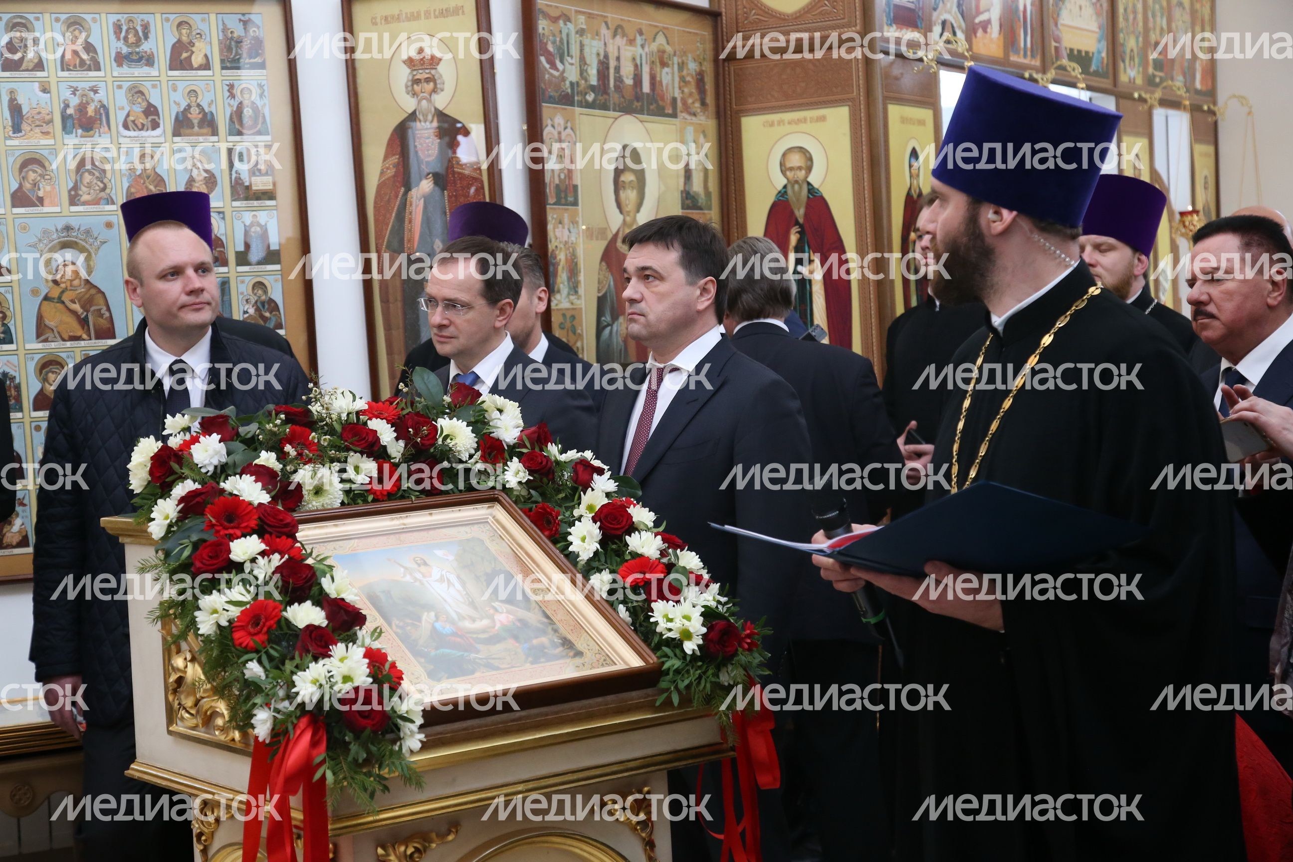 Рабочий визит губернатора Подмосковья в село Гагино Сергиево-Посадского района